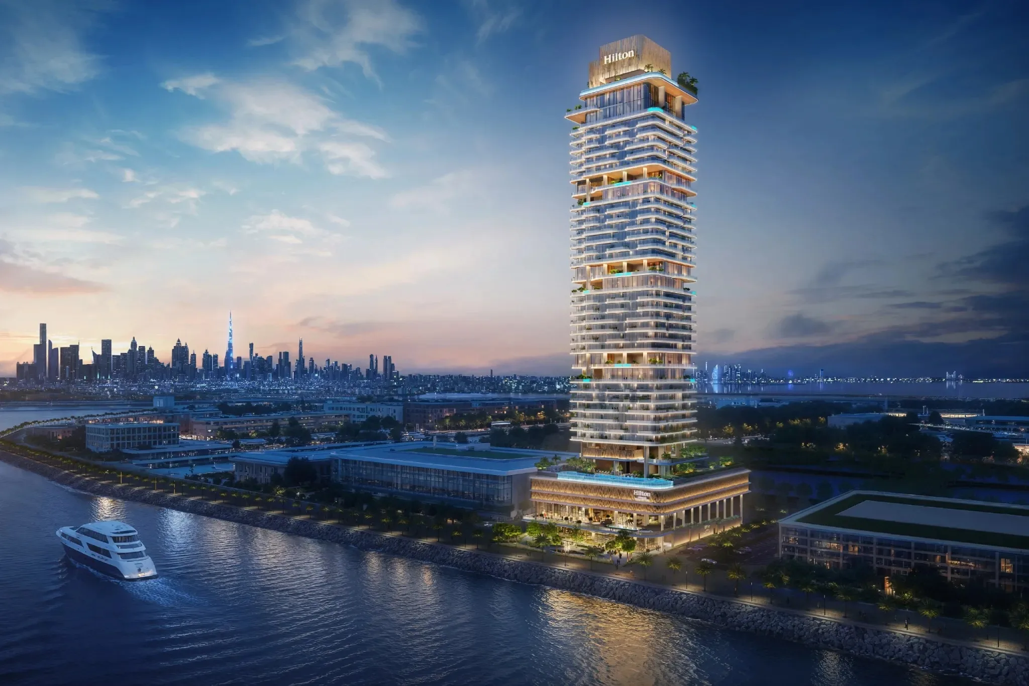 Hilton Residences – Tower Exterior view